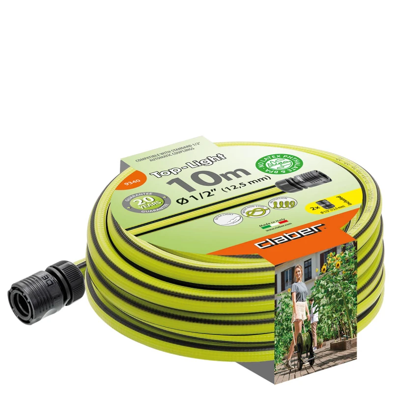Tuyau ultra léger Top Light Ø 12,5 et 19mm - Claber