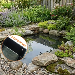 Bassin de jardin préformé rectangulaire - Destockage Victoria Quadro 5 - 225L