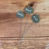 Étiquettes en ardoise naturelle à planter - 3 pièces