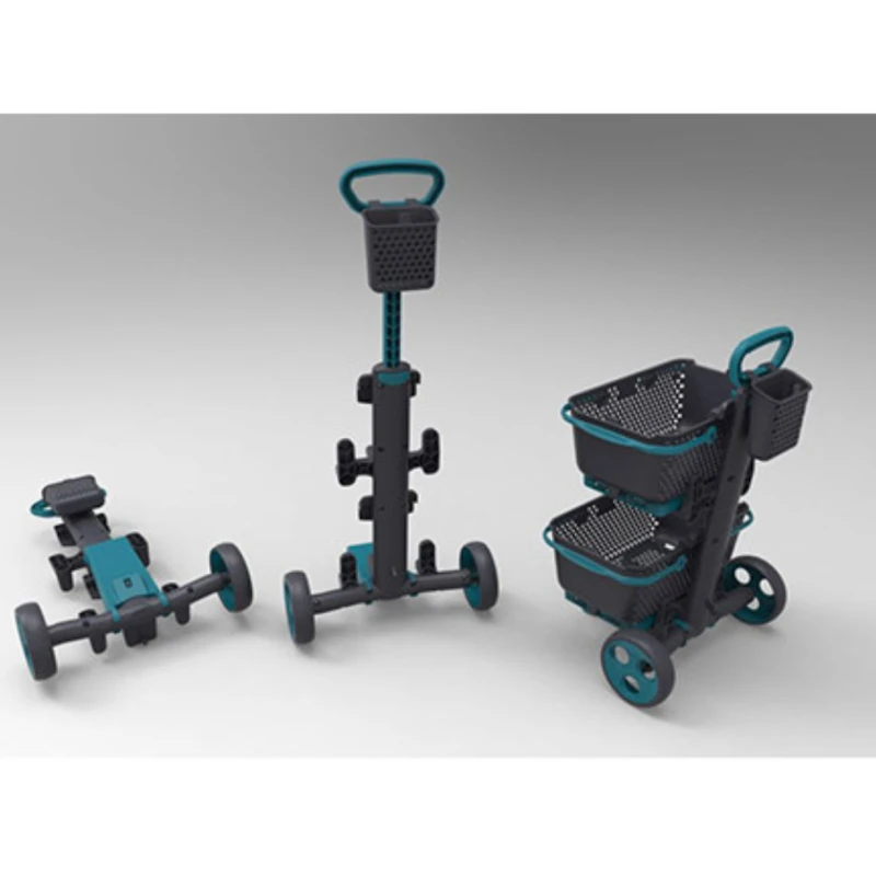 Kit chariot Kaba + 2 paniers Kajo 15L