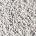 Galet de marbre blanc pur - 10 à 110mm