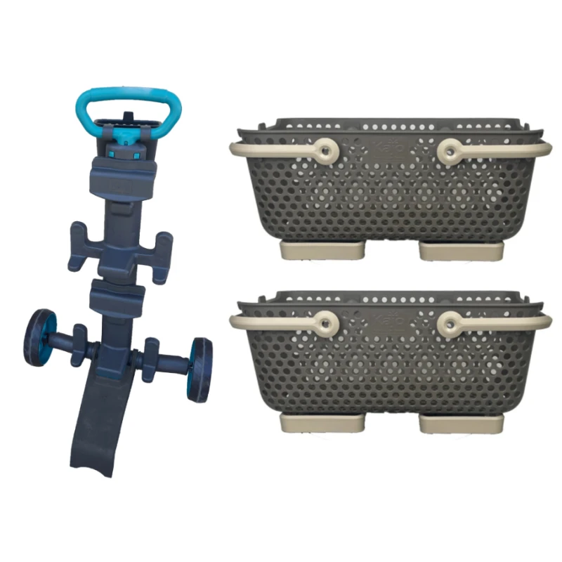 Kit chariot Kaba + 2 paniers Kajo 15L