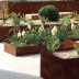Panneau acier corten Bakenkit - H 30cm
