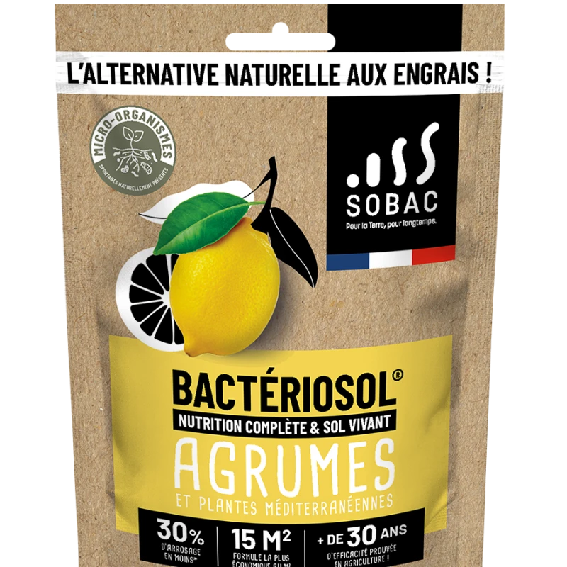 Bactériosol pour agrumes et plantes méditerranéennes - 500g