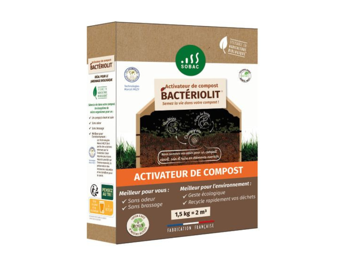 Activateur de compost Bactériolit - 1,5kg