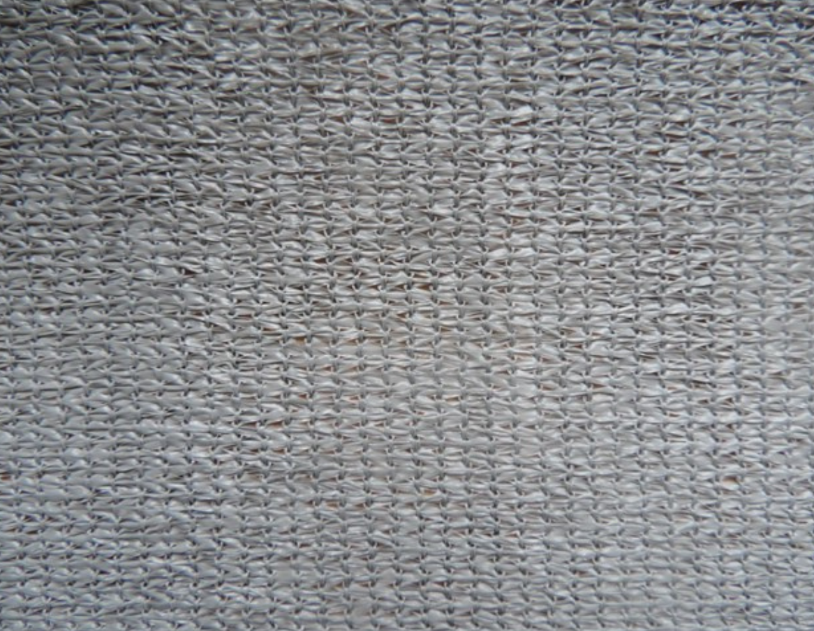 Filet brise vue gris clair - 92% occultant - 230gr/m²