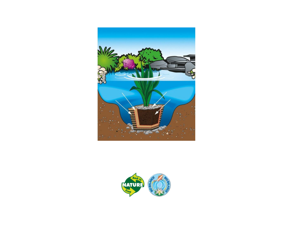 Terreau pour étang et bassin - 10 ou 20 litres - Jardinet