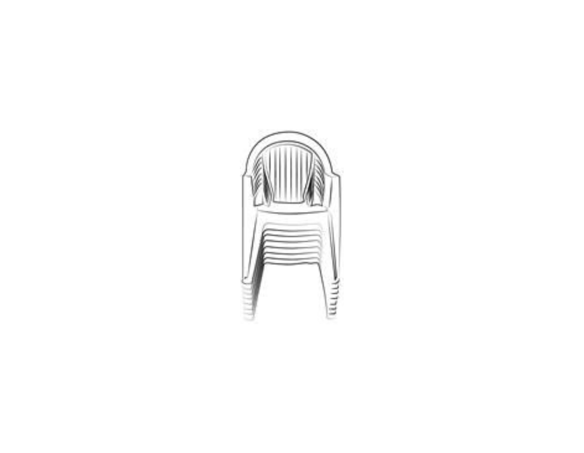 Housse de protection pour chaises de jardin - 70cm x 110cm