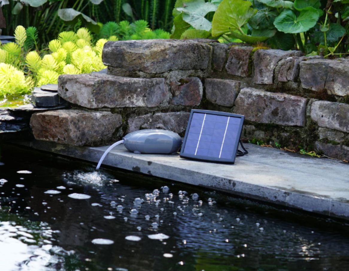 Aérateur d'étang solaire professionnel, pompe à oxygène Pompe à