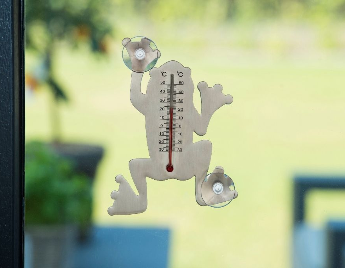 Thermomètre à ventouse en acier - Animaux - Jardinet - Équipez votre jardin  au meilleur prix