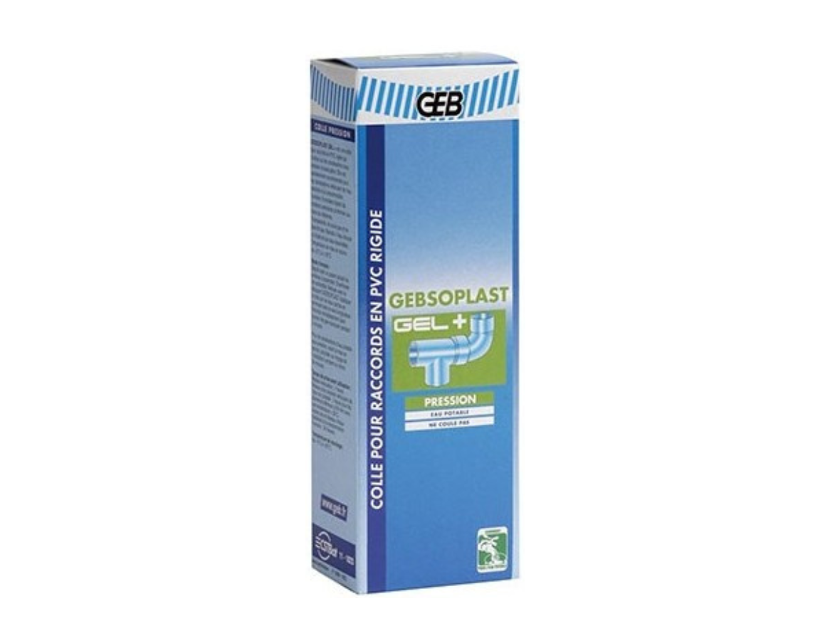 Colle Gebsoplast pour raccord PVC - 125 ml